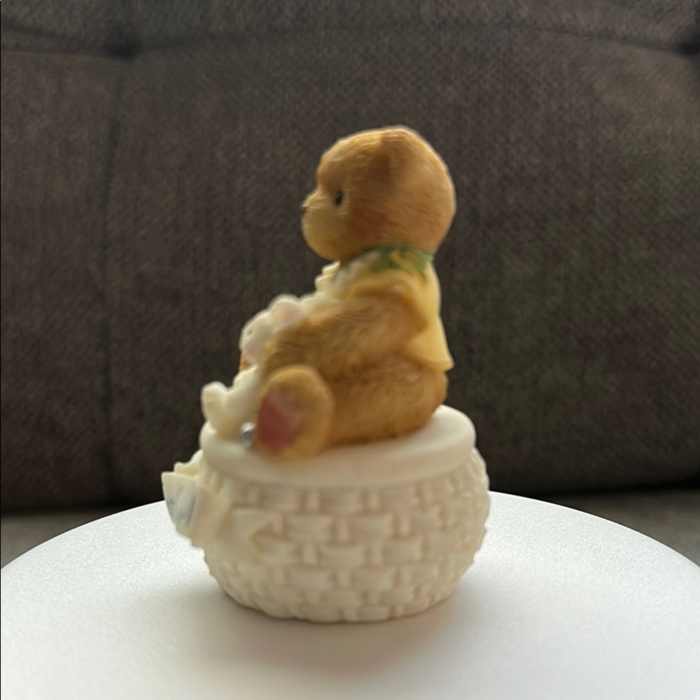 🧸 Teddy Bear First Curl Keepsake Box - Picture 3 of 8